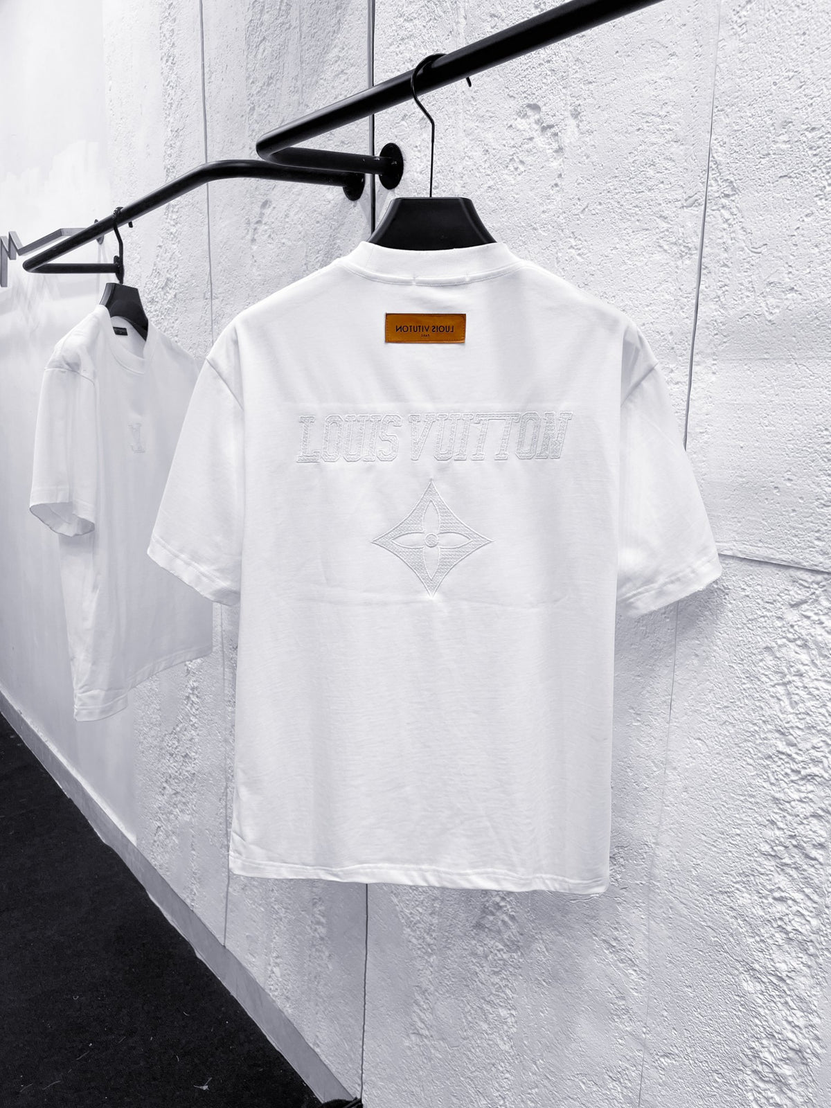26ss new classic embroidered short sleeved shirt