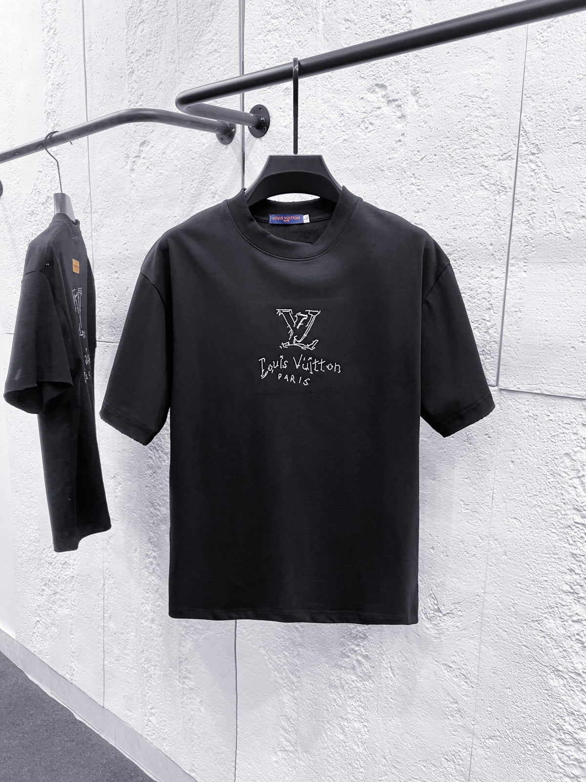 26ss new classic embroidered short sleeved shirt