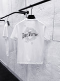 26ss new printed classic short sleeved shirt