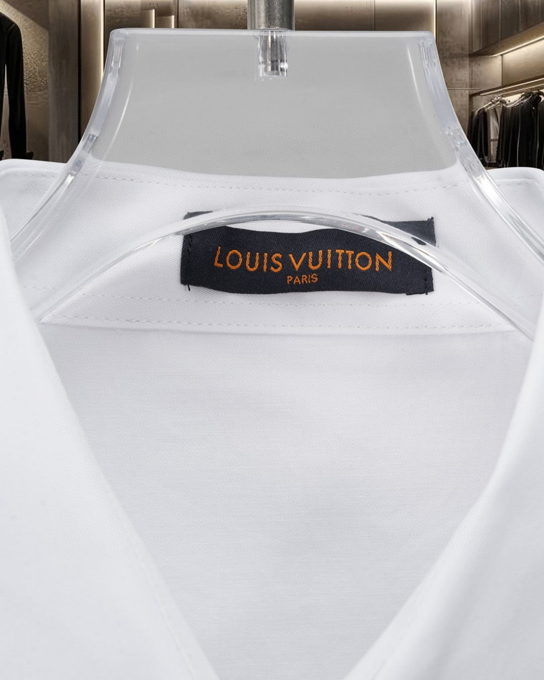 26ss Classic Chest Letter Logo Embroidered Short Sleeve Shirt