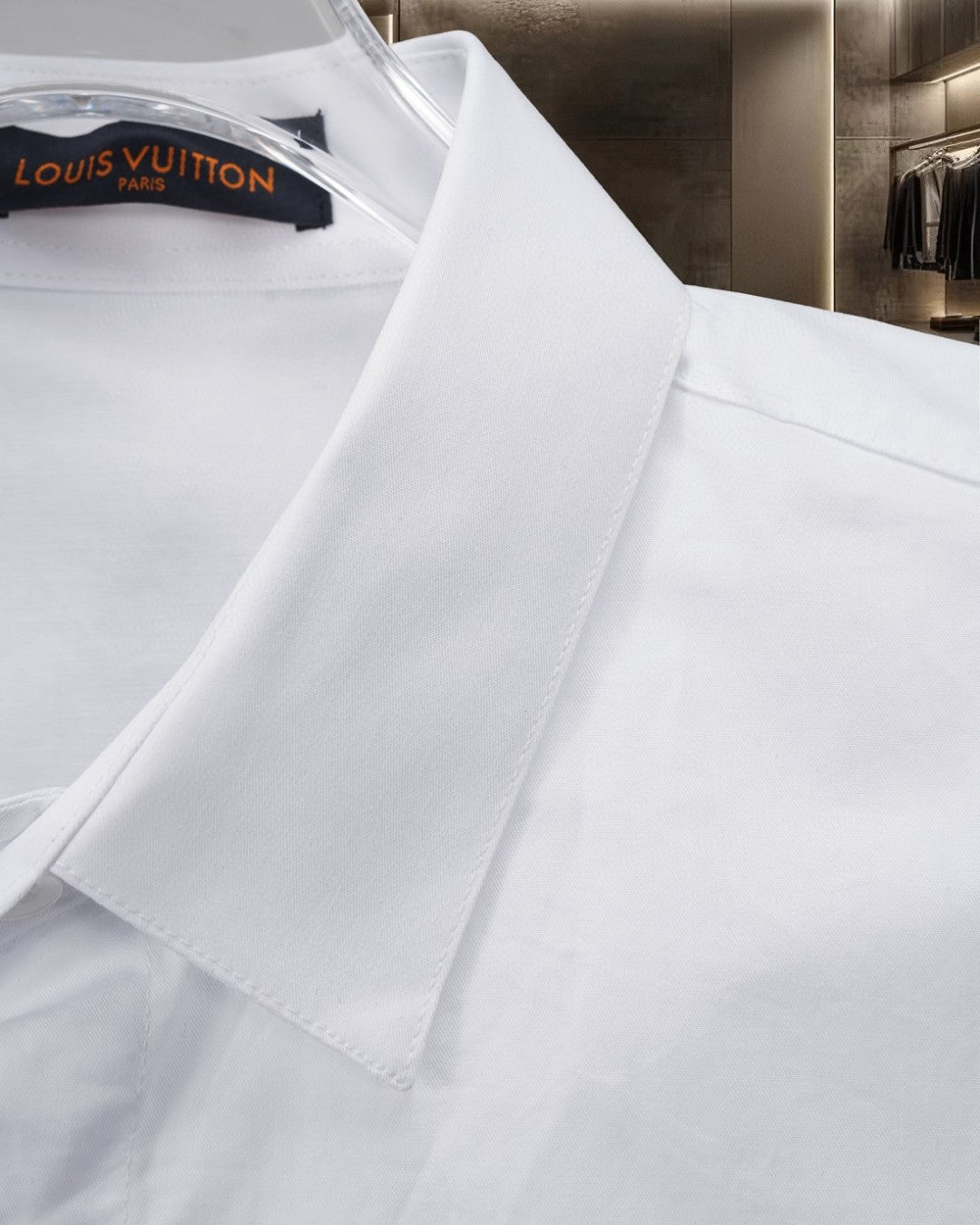 26ss Classic Chest Letter Logo Embroidered Short Sleeve Shirt