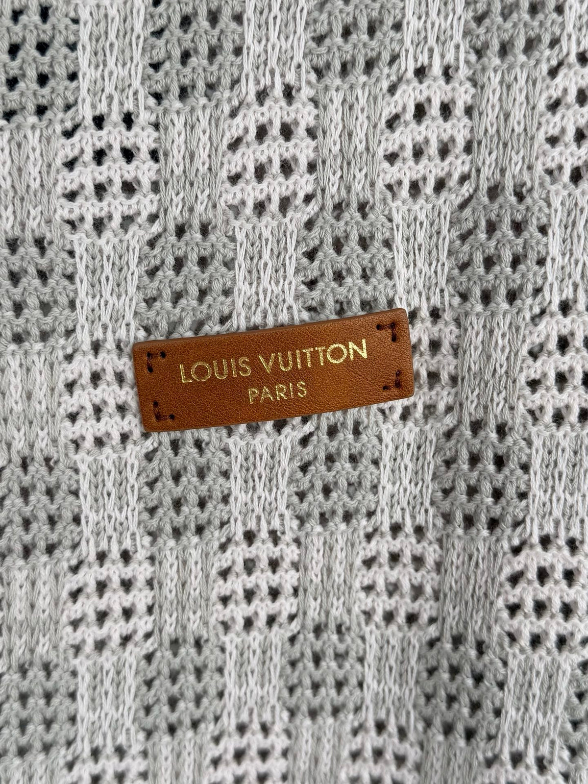 Coarse grid jacquard knitted cardigan sweater jacket