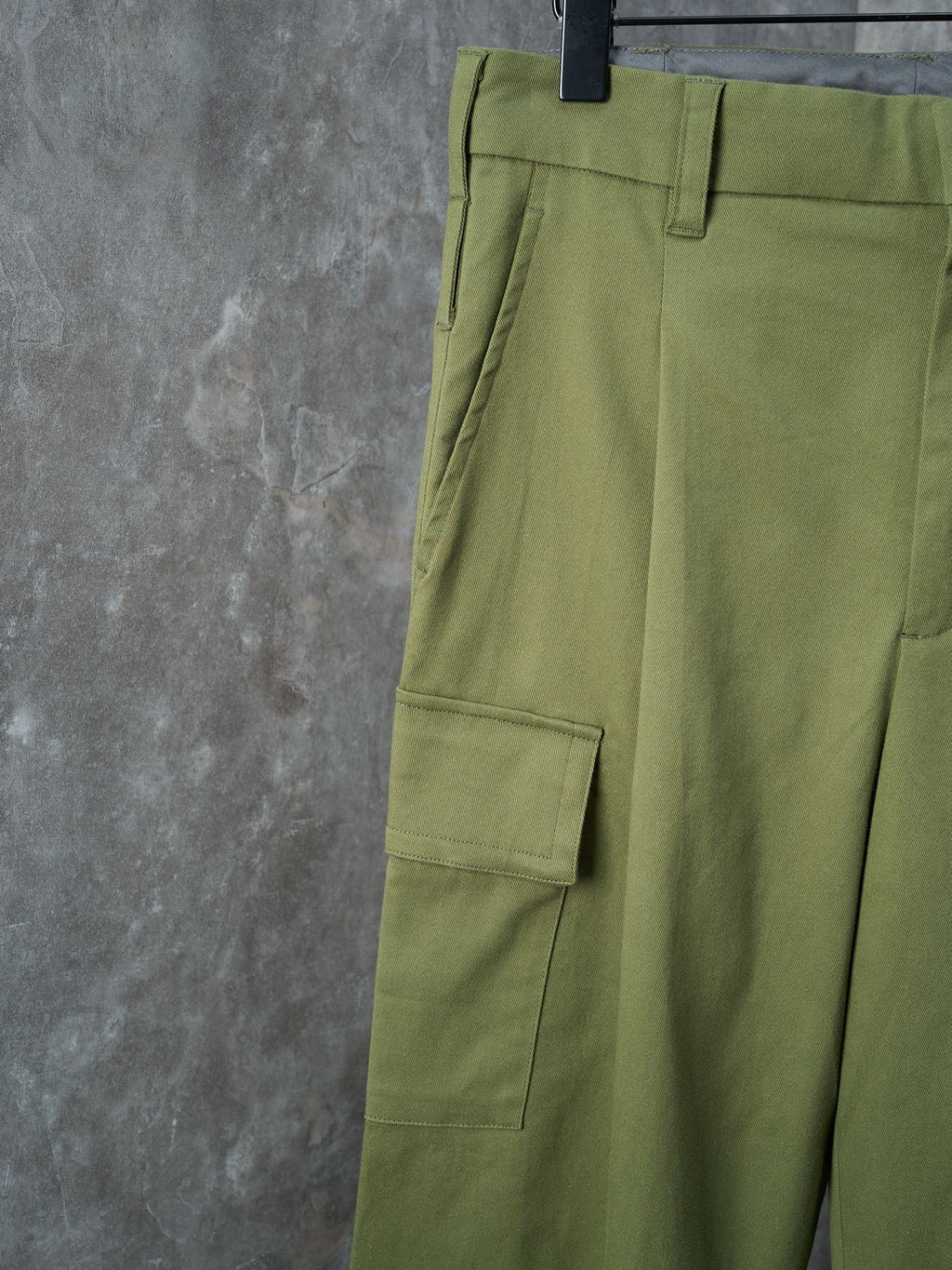 26 collaboration series 3D portrait pocket workwear pants