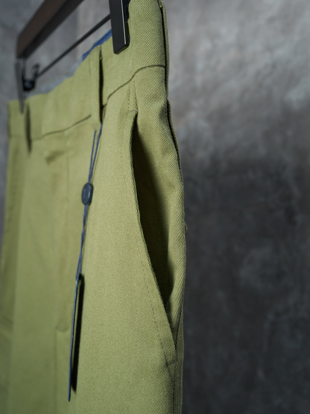 26 collaboration series 3D portrait pocket workwear pants