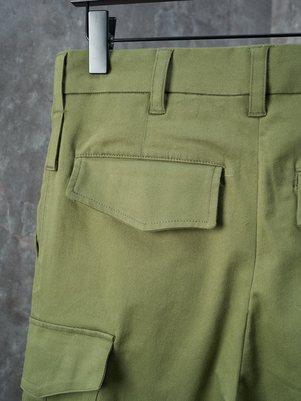 26 collaboration series 3D portrait pocket workwear pants