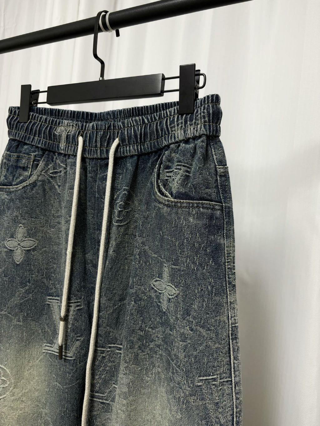 26 Jacquard wide leg jeans ✨