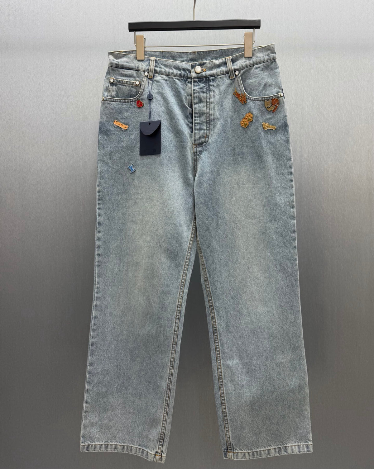 26 Skateboard denim pants