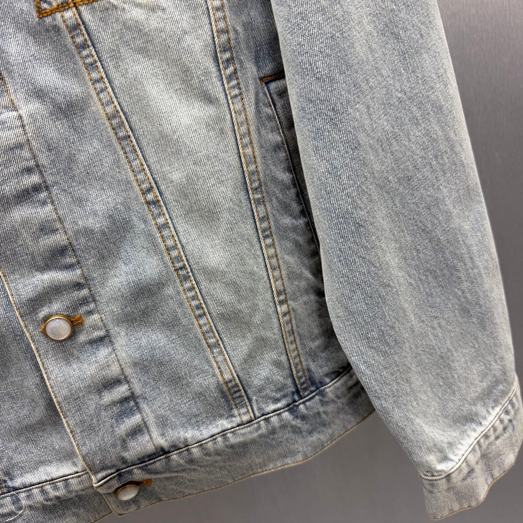 26 Qixi limited truck denim jacket
